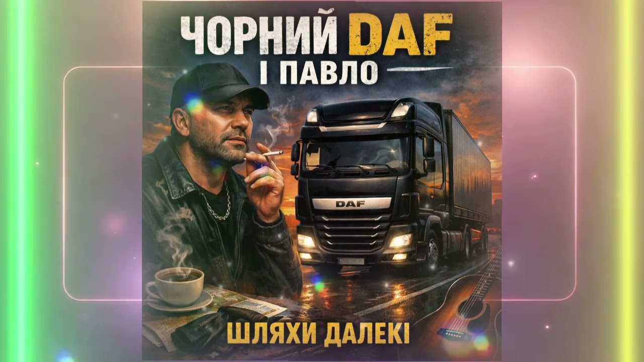 ЧОРНИЙ DAF І ПАВЛО — реальна історія далекобійника | Український шансон 2026