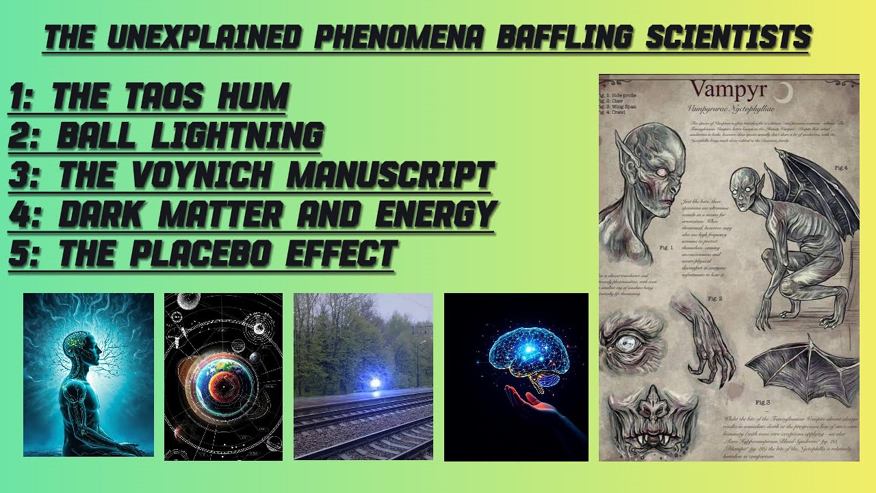 The Unexplained Phenomena Baffling Scientists UnsolvedMysteries 