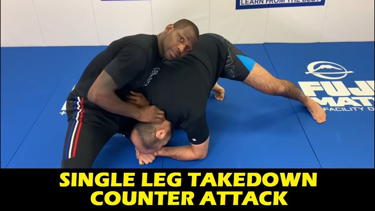 Single Leg Takedown Counter Attack wrestling by Ed Ruth - Yo