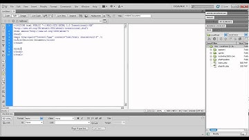 Abrir Dreamweaver CS5.5