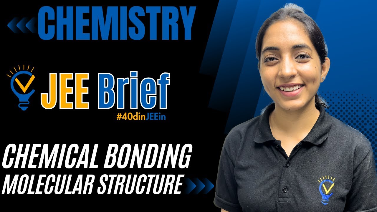 Jee Brief Chemical Bonding Vora Classes 40dinjeein Jeemains Jee