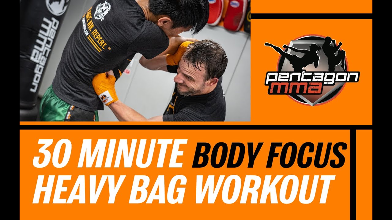 Heavy Bag Workout for Kickboxing and Muay Thai Body Shots!! Class