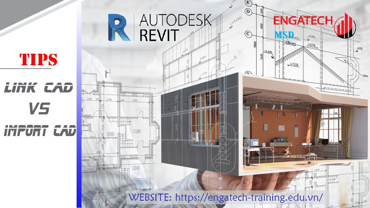 TIPS FOR REVIT MEP #2: PHÂN BIỆT LINK CAD VÀ IMPORT CAD - YouTube