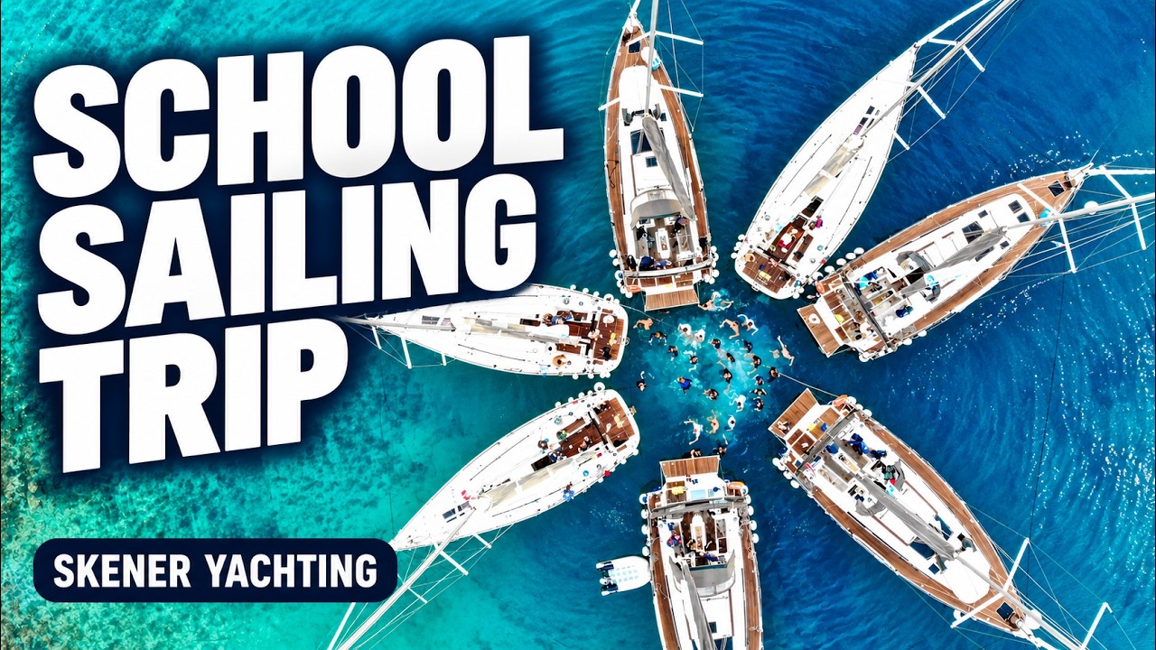 ⁣School Sailing in Croatia ⛵ | Skener Yachting