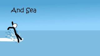 xkcd - The Man Who Fell Sideways