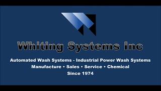 Whiting Systems Service Tutorial Touchscreen