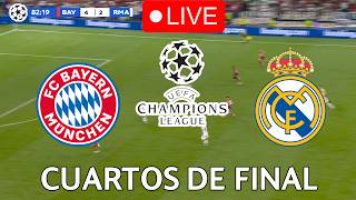 🔴EN VIVO || 🔥BAYERN MUNICH - MADRID EN VIVO 🏆 CUARTOS DE FINAL CHAMPIONS LEAGUE 25/26🏆BARÇA HOY