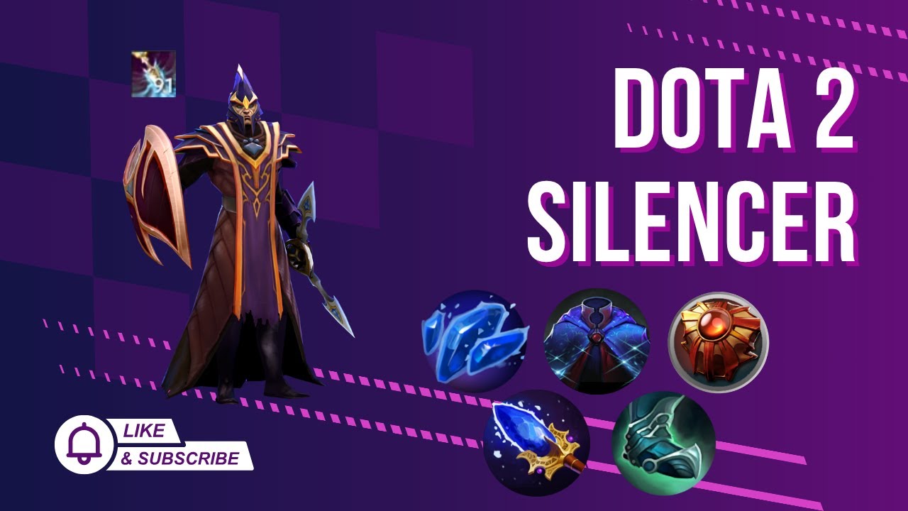 TOO MUCH INT FOR SMALL BRAIN SILENCER ( Dota 2 Highlights 