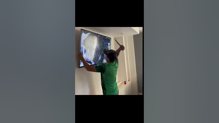Mexicano rompe televisor