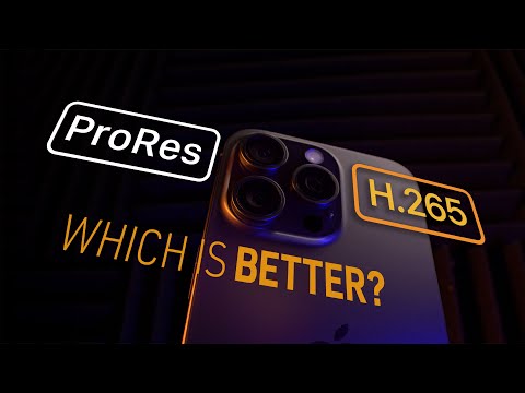 iPhone 15: H.265 Vs ProRes! which is BETTER?