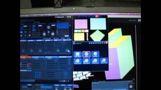 Primer prueba de MadMapper