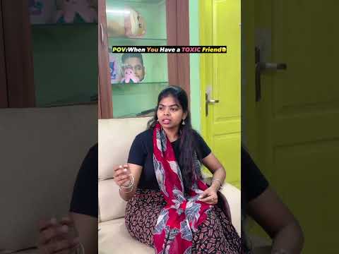When You Have a Toxic Friend😓Watch till the end🥲 #sharmilageorge #shorts
