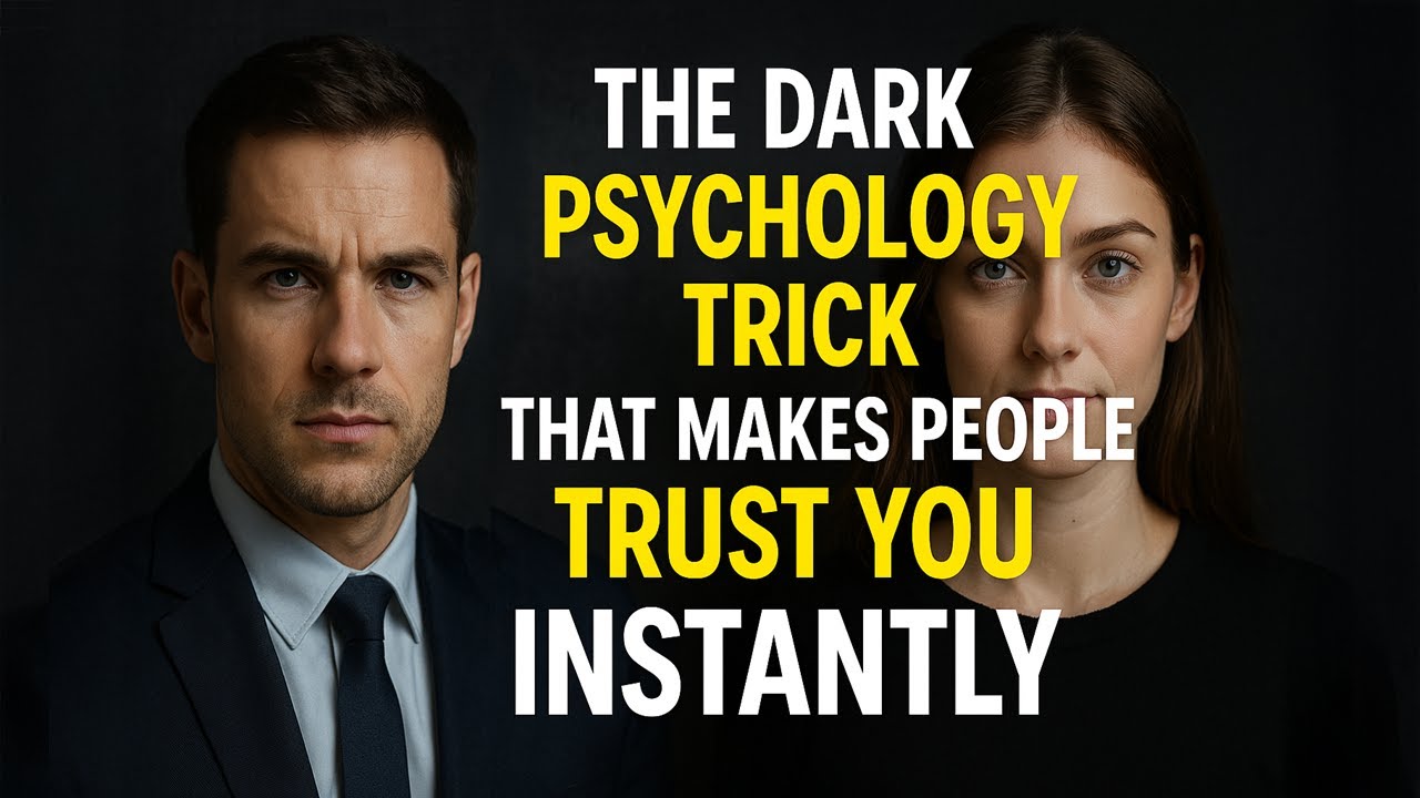 Trust Too Fast? Here's Why (5 Dark Psychology Secrets)