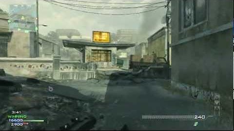 Mw3: Best ever Throwing Knife across the map