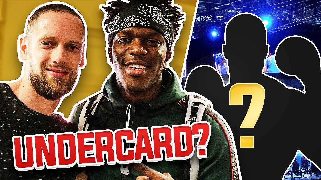 KSI VS LOGAN PAUL UNDERCARD !