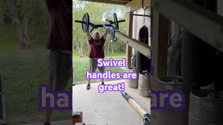 Loving these swivel handles. I have never been good at this motion. This is great!