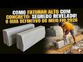 Como fazer meio fio de concreto e faturar alto na sua cidade (Passo a Passo)