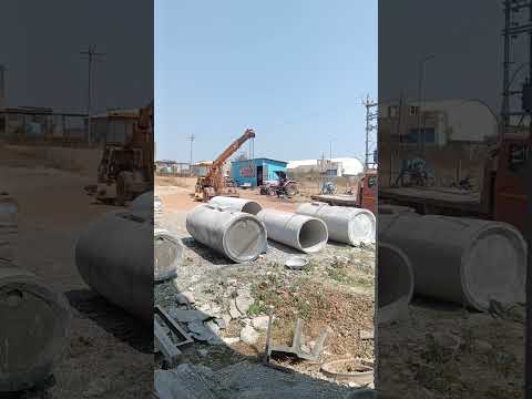 Rcc cement pipe stock...