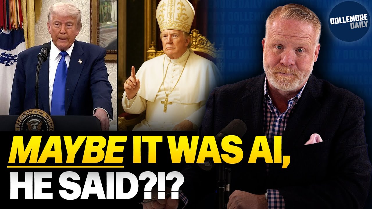 Donald Trump Arrogantly Denies Posting AI Images of Himself as Pope!