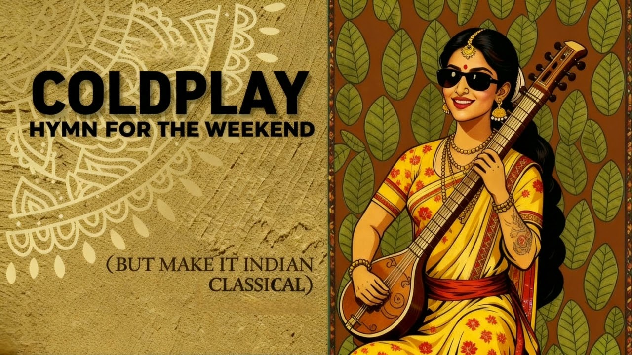 hymn for the weekend by coldplay but make it indian classical (instrumental) 
