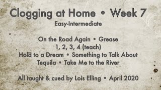 Clogging at Home - Week 7 - Easy-Intermediate
