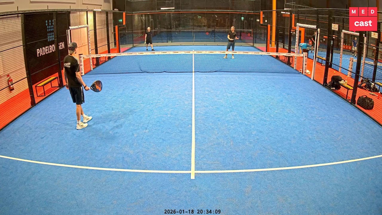 MEDcast - Padelborgen , Mölnlycke - Bana 1 - 2026-01-18 