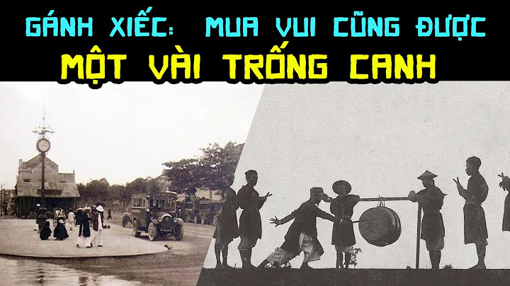 Mua vui cũng được một vài trống canh là gì