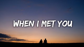 Justin Vasquez Cover - When I Met you (Lyrics) screenshot 5