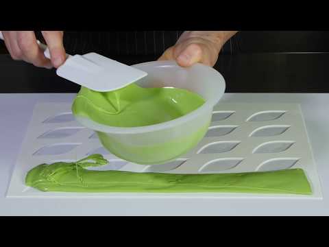 Pastry Course n° 22. Green Chocolate decorations. Vira Pastry & C.
