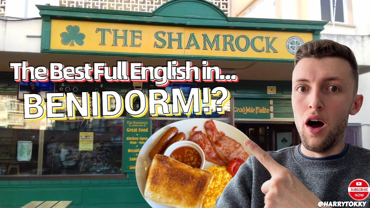 🍀 Hunting for the Best Break in Benidorm! Shamrock Irish Pub! 🍀