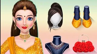 Indian Wedding:DressUp Makeup Game||Indian Makeover
