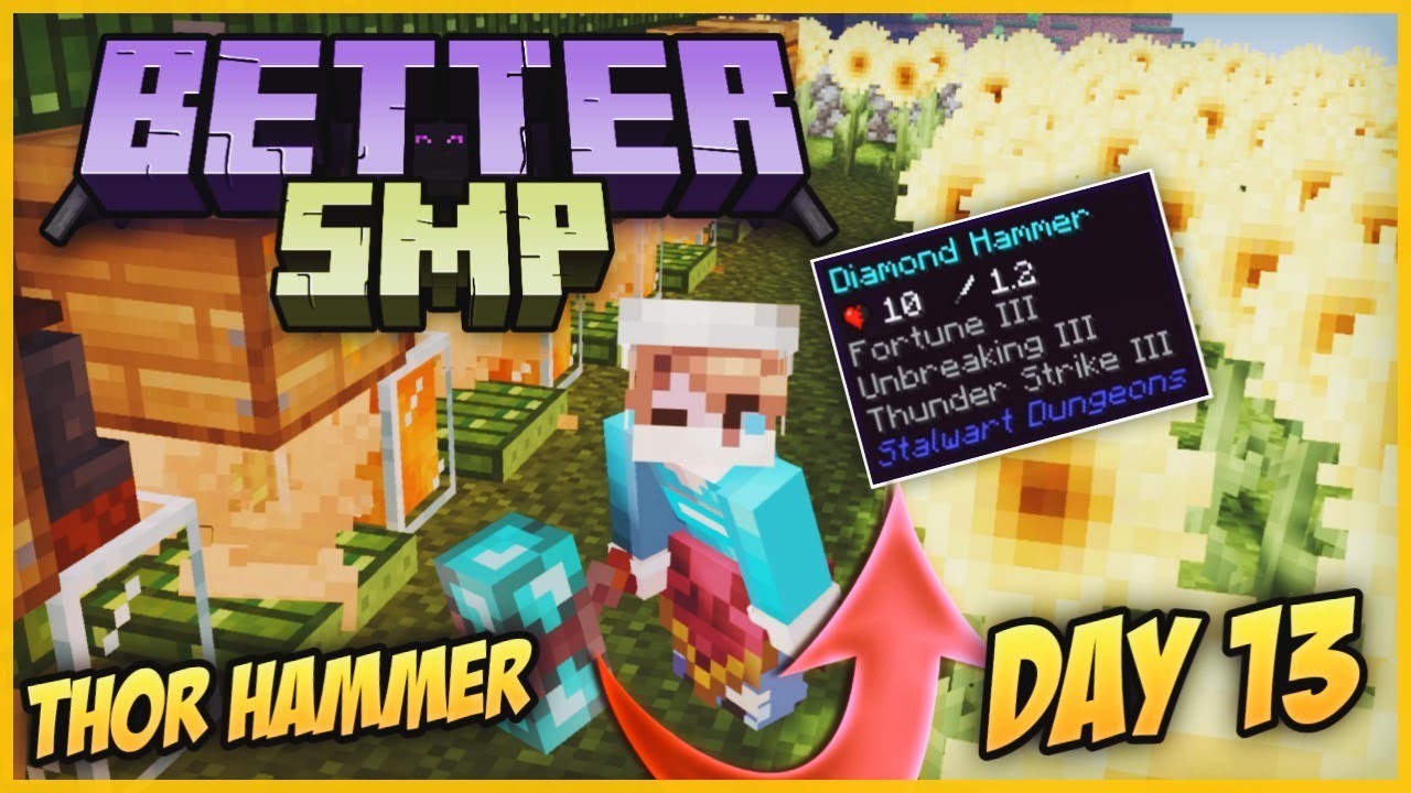 BETTER SMP | Exploring And Chilling | Day 13 - YouTube
