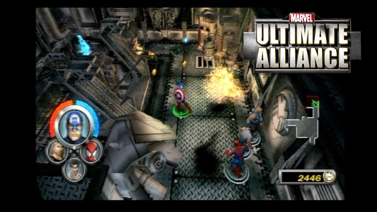 Marvel Ultimate Alliance on PSP The last best Marvel game? YouTube