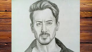 How To Draw Tiger Shroff Sketch Tiger Shroff Sketch Easy Drawing How To Drawing How To Sketch