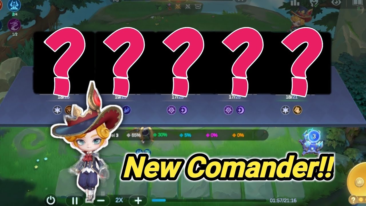 NEW COMANDER CARD MISTERI DAPAT HERO 5 GOLD SESUAI SINERGI!! MCGG UPDATE