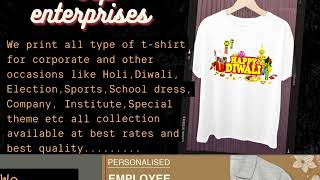 We Print All Type Of T-Shirt..... Contact Nowhatsapp- 7678195166