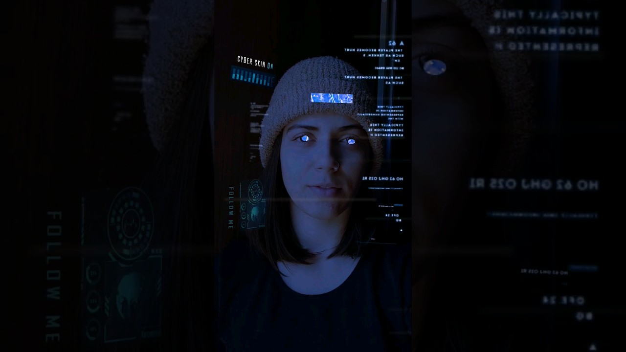 Cyber skin | 3d virtual reality motion design in after effects |