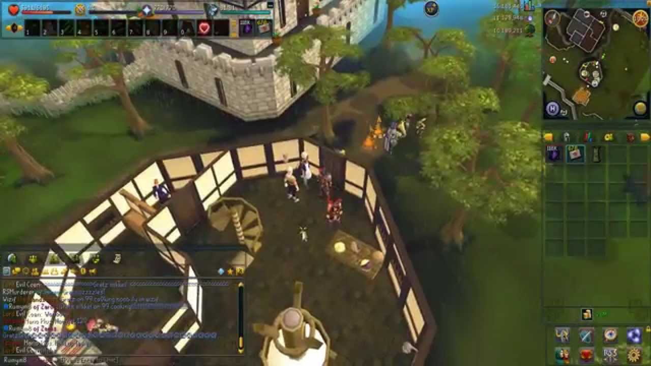 Sir Mikkel getting 99 cooking