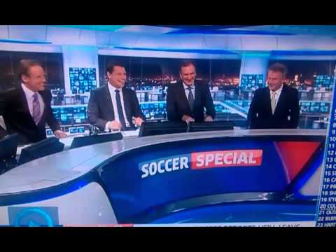 Charlie Nicholas having a retarded moment!