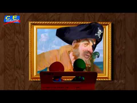 Mario & Luigi Ride the Spongebob 4-D