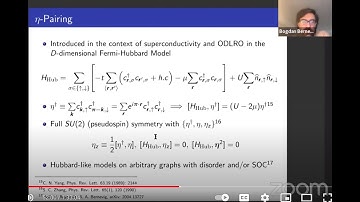 B.A. Bernevig (Princeton) Eigenstates in Non-Integrable Systems: ETH violation @Harvard 11/18/2021