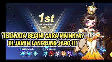 TIPS JAGO BERMAIN AURORA | CARA BERMAIN COMMANDER AURORA #magicchessgogo #mcgg #gochessgo 