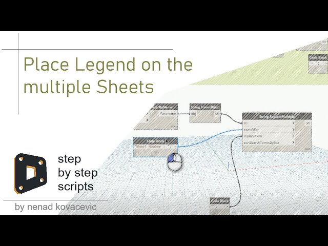 Dynamo - Place Legend on the multiple Sheets - YouTube