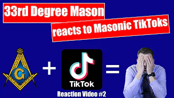 33rd degree Mason Reacts to Masonic TikToks- The last one is INSANE!