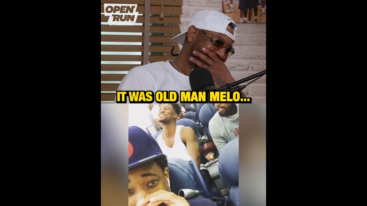 Carmelo Reacts To Infamous Meme 😂 