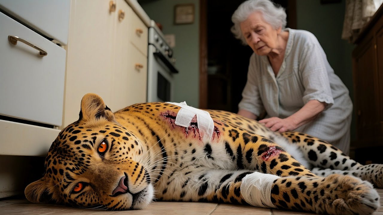 Pregnant Jaguar Breaks Out Abusive Zoo And Knocks Old Lady's Door for Help—What Happened Next Will M