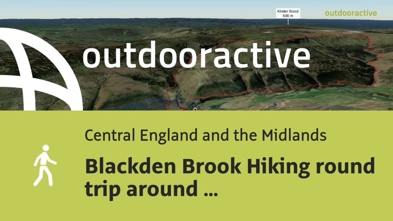 hike in Central England and the Midlands: Blackden Brook Hiking round trip ...