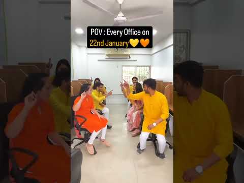 Office Vibes | #rammandir #ayodhya #rammandirayodhya #rammandirinauguration #yt #youtubeshorts