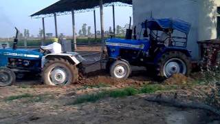 Ford and Sonalika at Baba Farid Dairy Farm , Karmuwala part 1