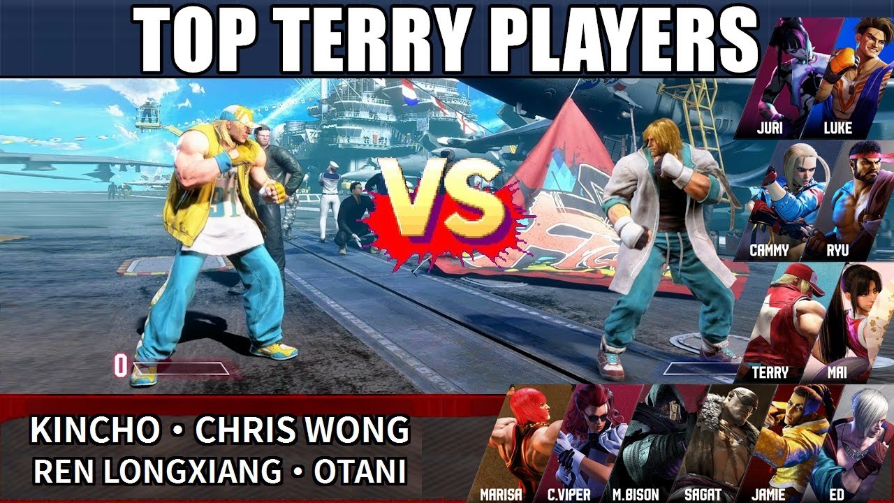 Street Fighter 6 - Terry Top Player Showcase | Kincho, Chris Wong